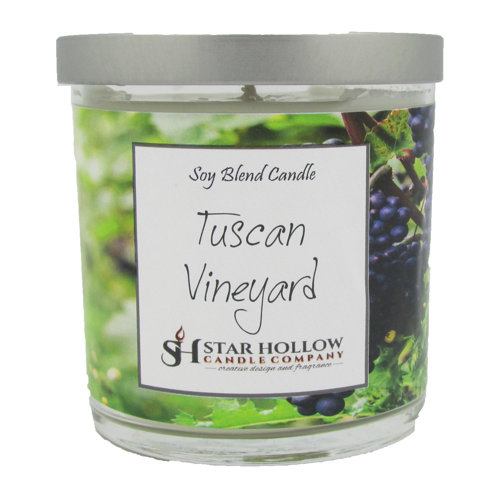 StarHollowCandleCo Tuscan Vineyard Scented Jar Candle Wayfair